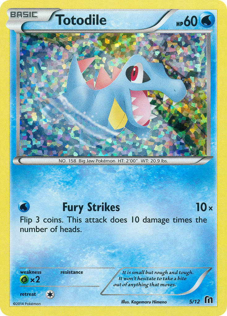 Totodile (5/12) [McDonald's Promos: 2016 Collection] | Total Play