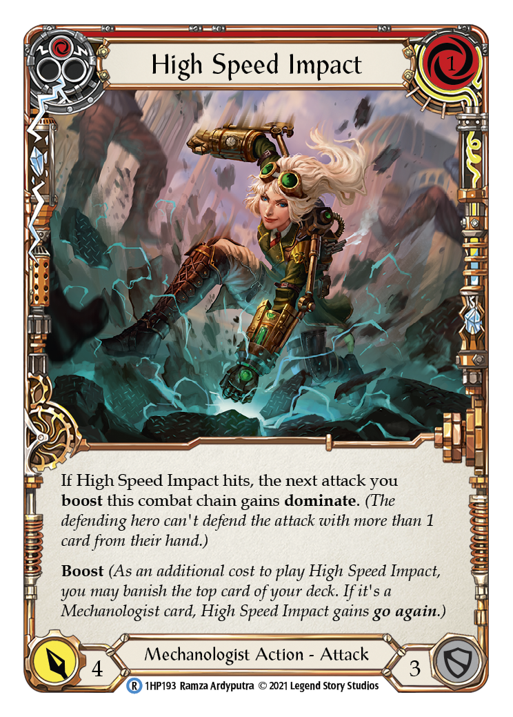 High Speed Impact (Red) [1HP193] (History Pack 1) | Total Play
