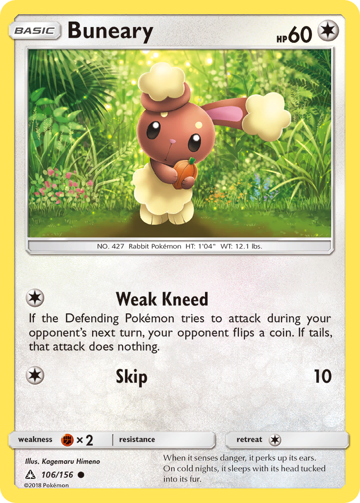 Buneary (106/156) [Sun & Moon: Ultra Prism] | Total Play
