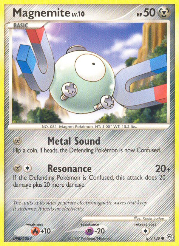 Magnemite (87/130) [Diamond & Pearl: Base Set] | Total Play