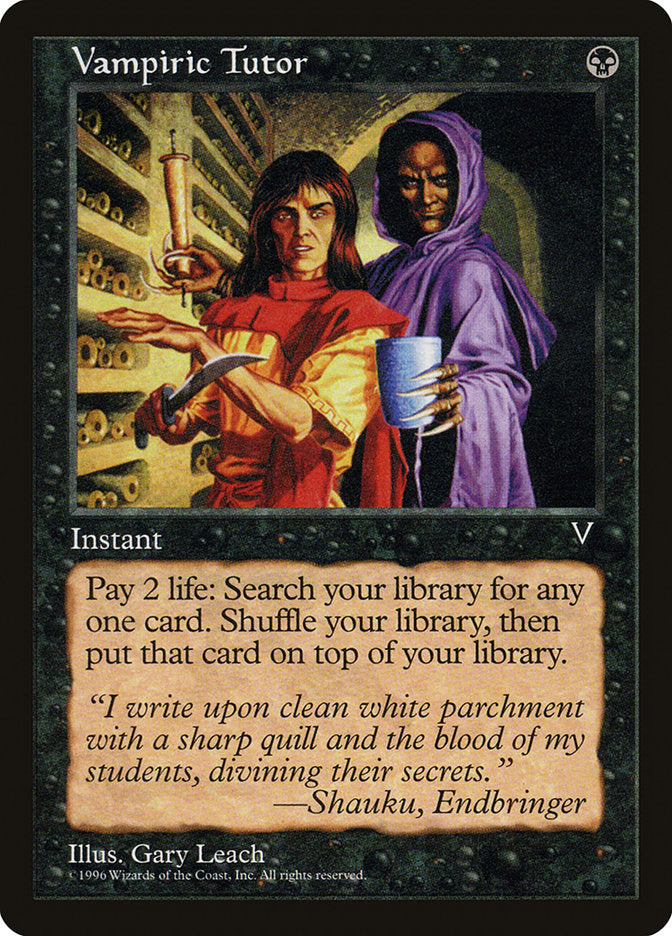 Vampiric Tutor [Visions] | Total Play