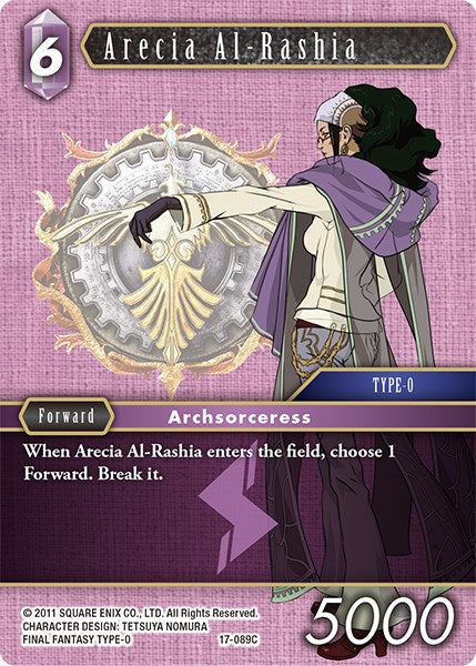 Arecia Al-Rashia [Rebellion's Call] | Total Play