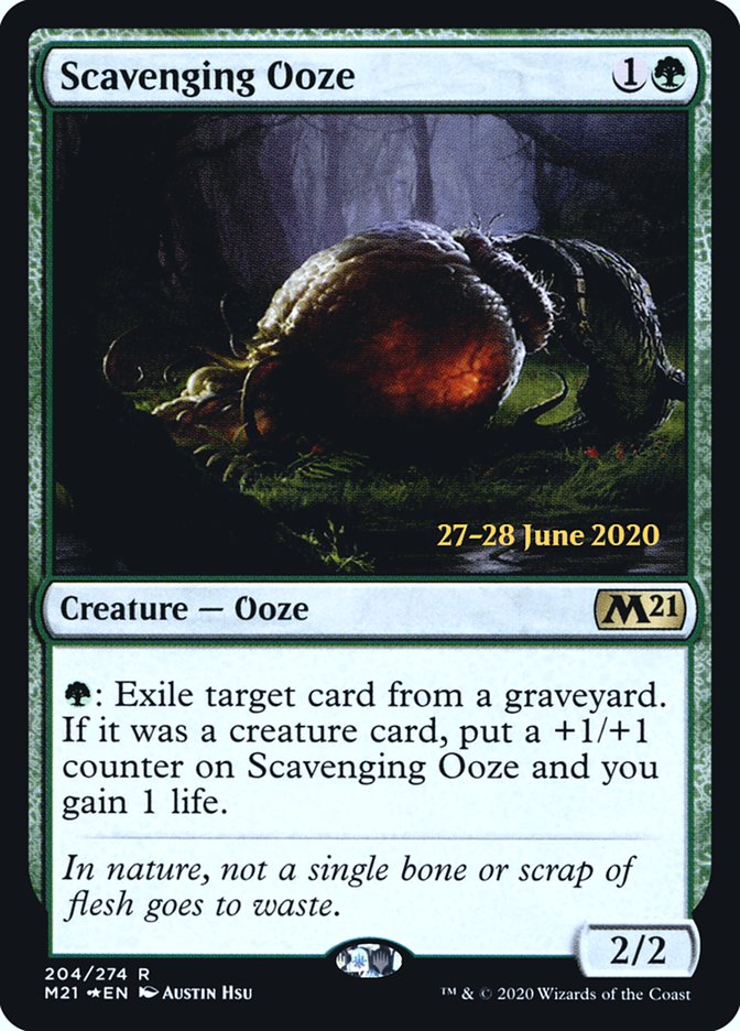 Scavenging Ooze [Core Set 2021 Prerelease Promos] | Total Play