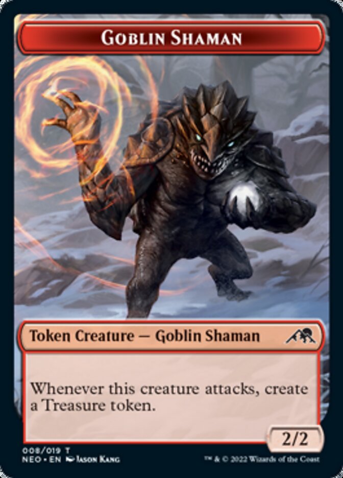 Goblin Shaman Token [Kamigawa: Neon Dynasty Tokens] | Total Play
