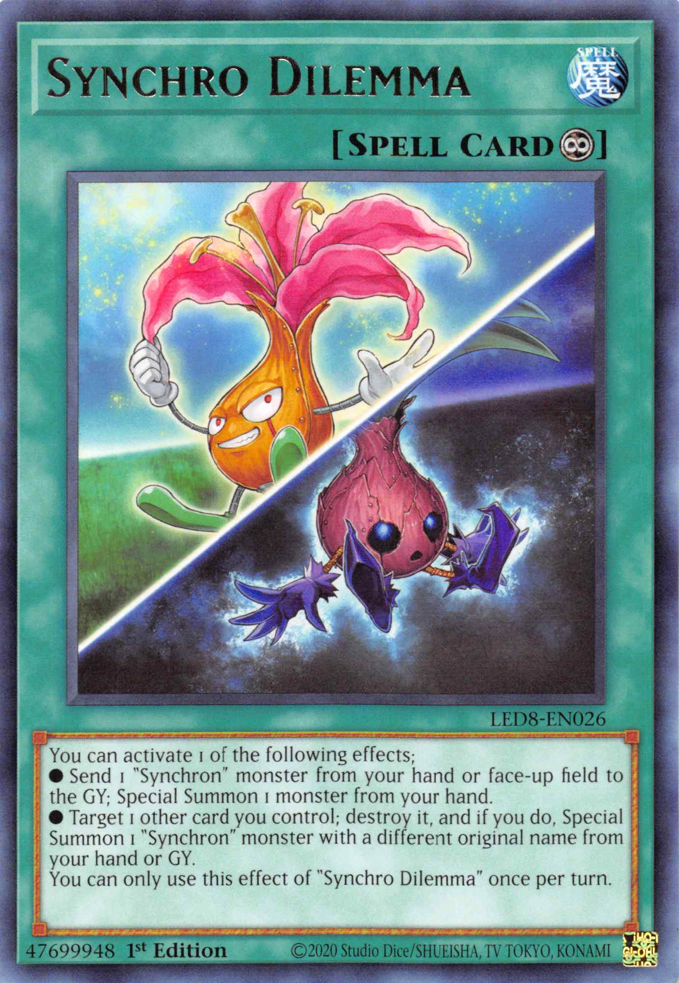 Synchro Dilemma [LED8-EN026] Rare | Total Play