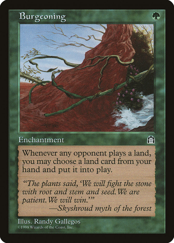 Burgeoning [Stronghold] | Total Play