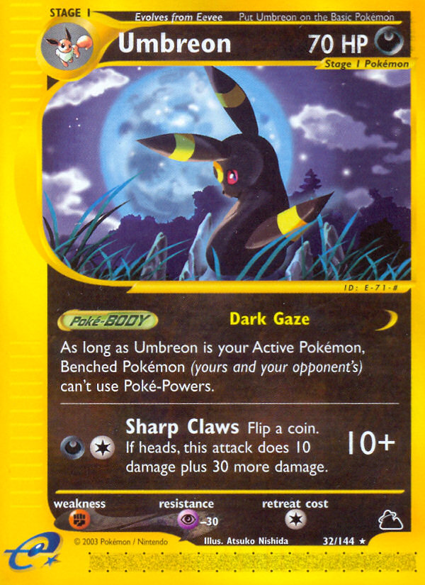 Umbreon (32/144) [Skyridge] | Total Play