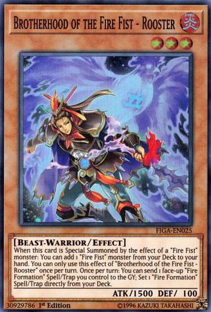 Brotherhood of the Fire Fist - Rooster [FIGA-EN025] Super Rare | Total Play