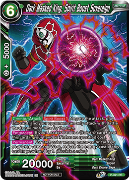 Dark Masked King, Spirit Boost Sovereign (P-321) [Tournament Promotion Cards] | Total Play