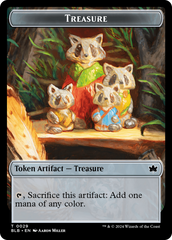 Rabbit // Treasure Double-Sided Token [Bloomburrow Tokens] | Total Play