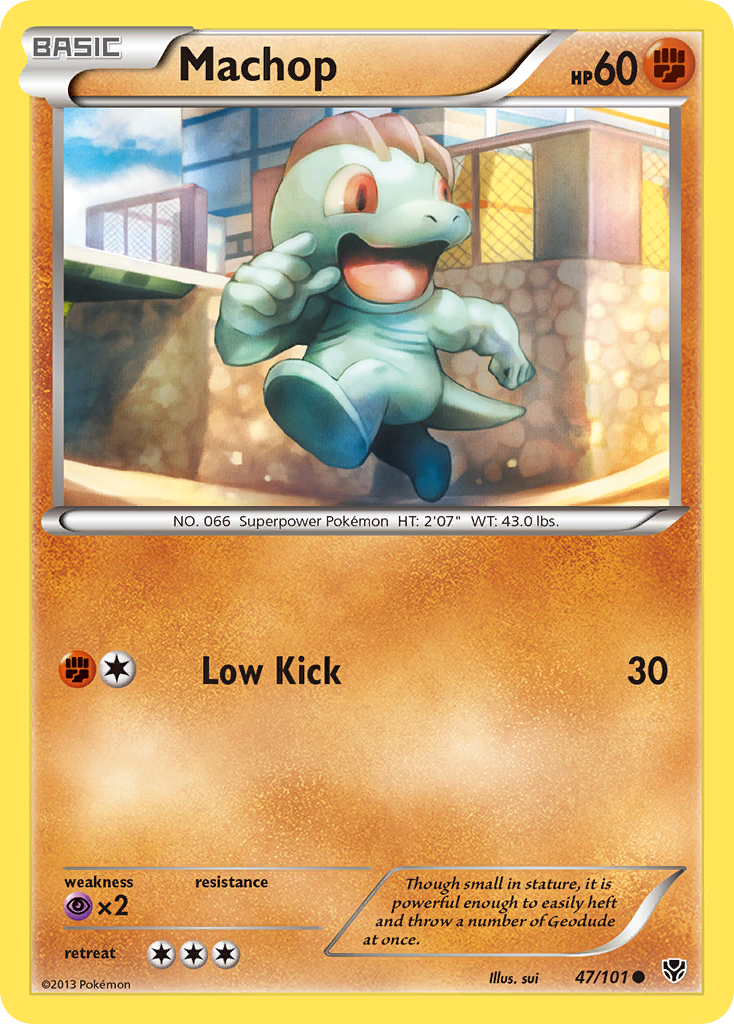 Machop (47/101) [Black & White: Plasma Blast] | Total Play