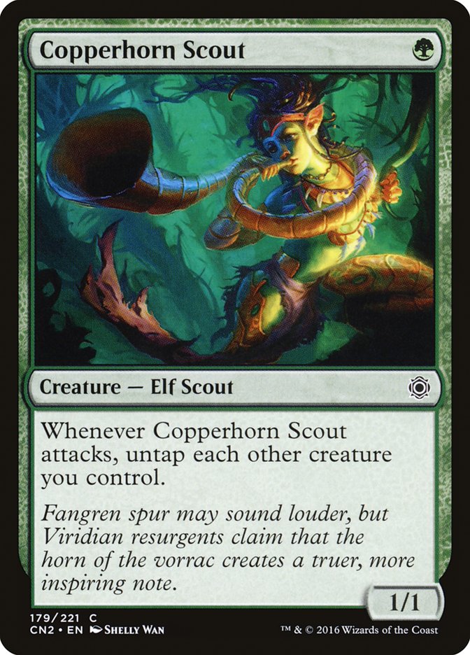 Copperhorn Scout [Conspiracy: Take the Crown] | Total Play