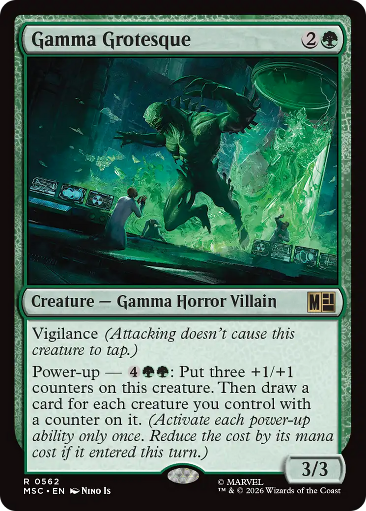 Gamma Grotesque [Marvel Super Heroes Commander] | Total Play