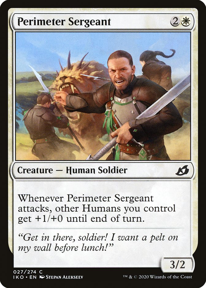 Perimeter Sergeant [Ikoria: Lair of Behemoths] | Total Play