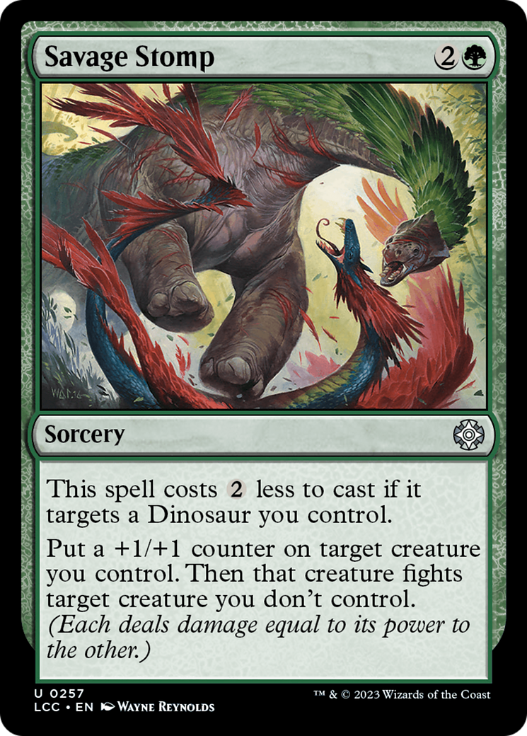 Savage Stomp [The Lost Caverns of Ixalan Commander] | Total Play