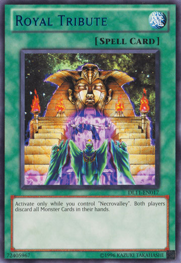 Royal Tribute (Blue) [DL11-EN017] Rare | Total Play