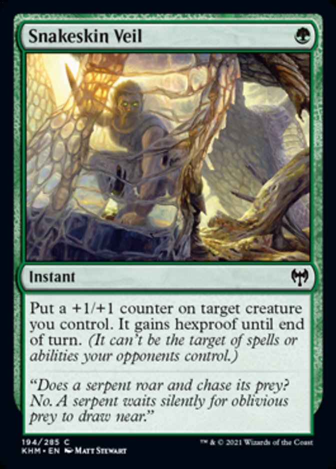 Snakeskin Veil [Kaldheim] | Total Play