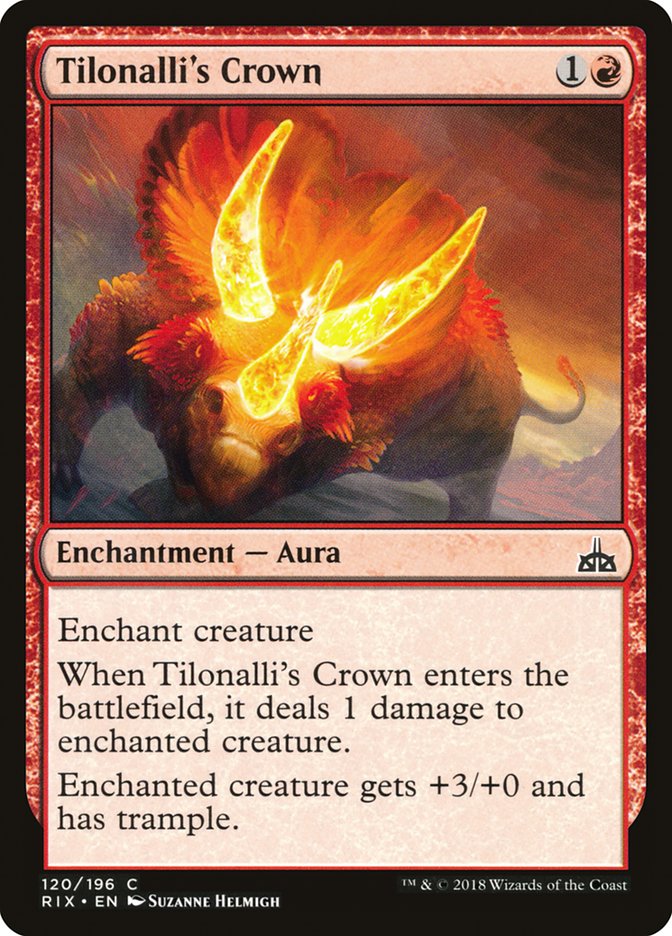 Tilonalli's Crown [Rivals of Ixalan] | Total Play