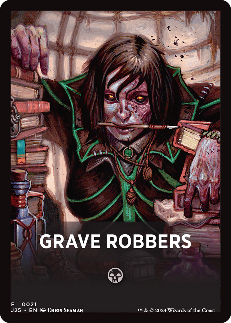 Grave Robbers Theme Card [Foundations Jumpstart Front Cards] | Total Play