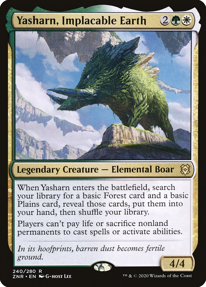 Yasharn, Implacable Earth [Zendikar Rising] | Total Play