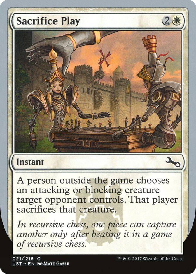 Sacrifice Play [Unstable] | Total Play