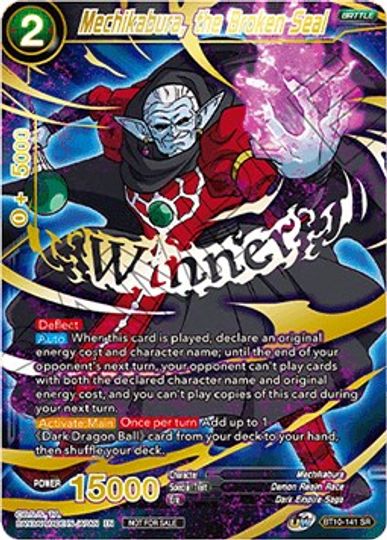Mechikabura, the Broken Seal (Alternate Art Set 2021 Vol.1) (BT10-141) [Tournament Promotion Cards] | Total Play