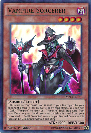 Vampire Sorcerer [MP14-EN151] Ultra Rare | Total Play