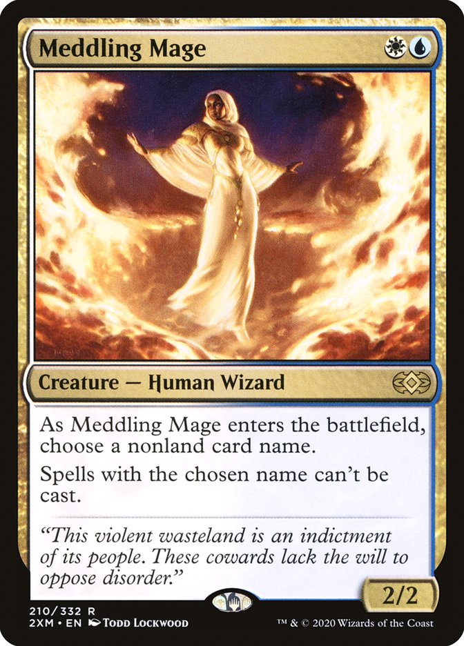 Meddling Mage [Double Masters] | Total Play