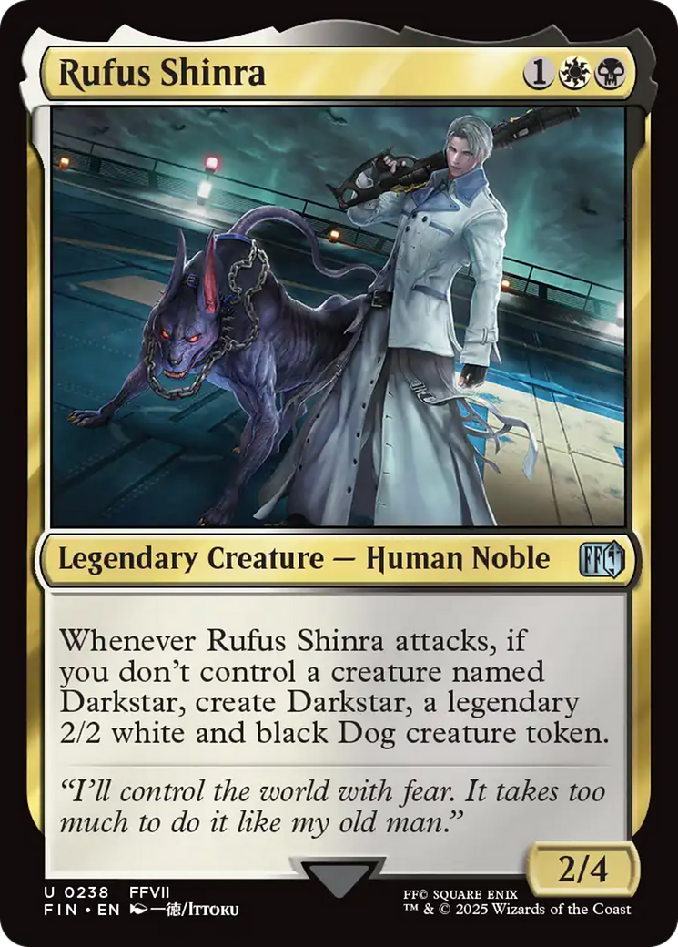 Rufus Shinra [FINAL FANTASY] | Total Play