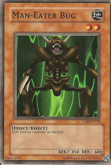 Man-Eater Bug [LOB-EN108] Super Rare | Total Play