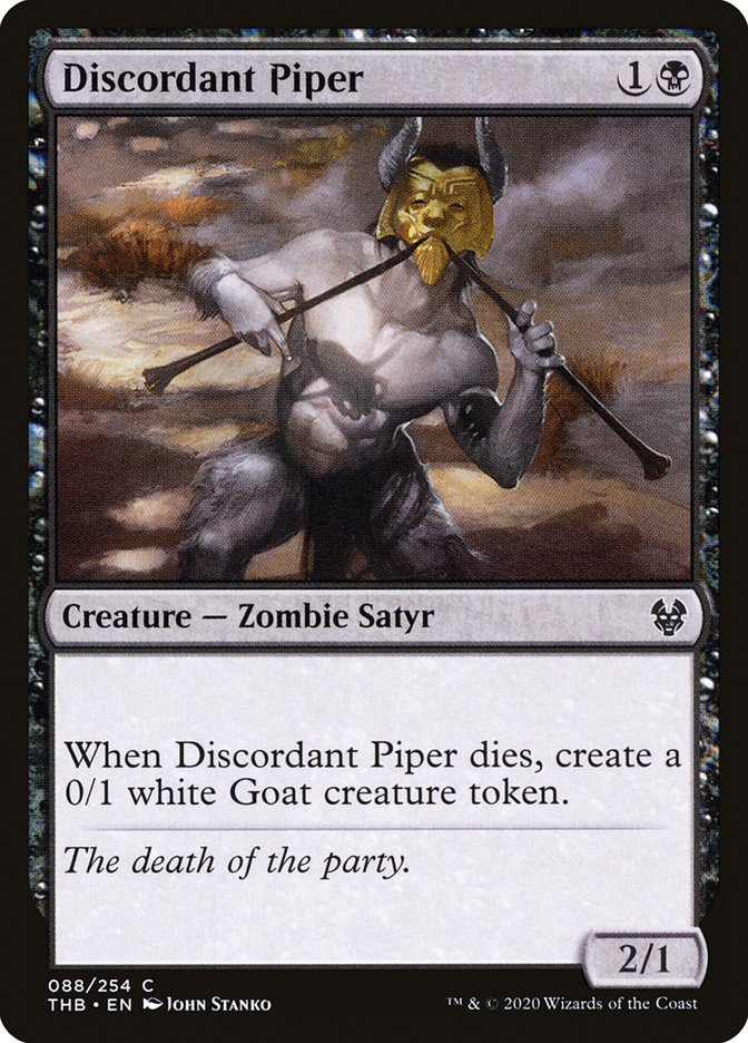 Discordant Piper [Theros Beyond Death] | Total Play