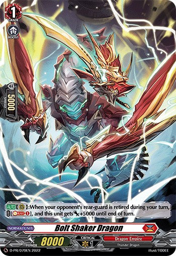 Bolt Shaker Dragon (D-PR/079EN) [D Promo Cards] | Total Play