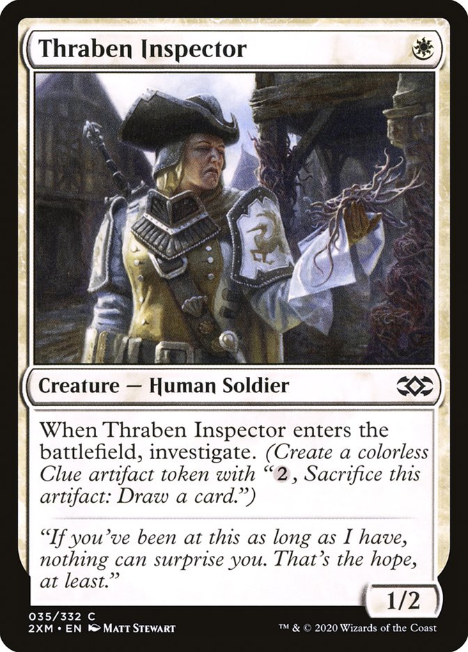 Thraben Inspector [Double Masters] | Total Play