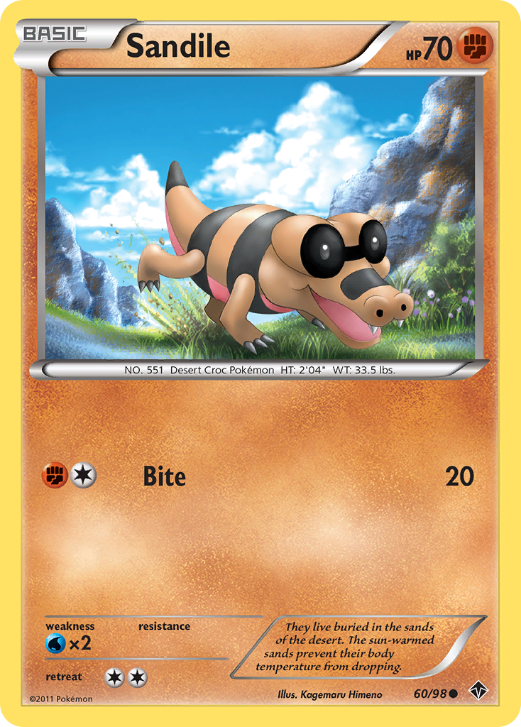 Sandile (60/98) [Black & White: Emerging Powers] | Total Play