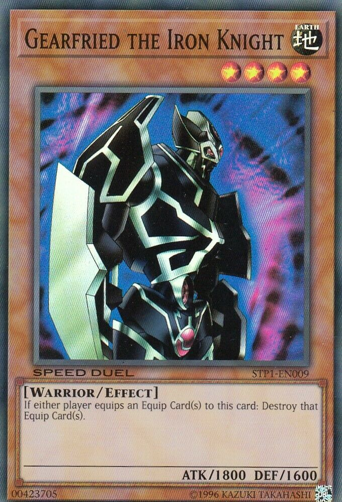 Gearfried the Iron Knight [STP1-EN009] Super Rare | Total Play