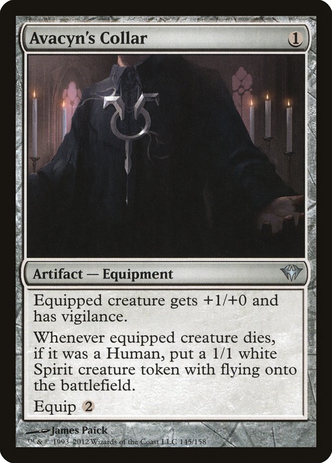 Avacyn's Collar [Dark Ascension] | Total Play