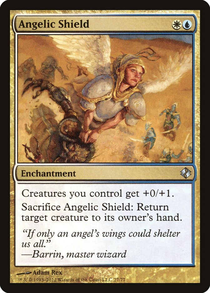 Angelic Shield [Duel Decks: Venser vs. Koth] | Total Play