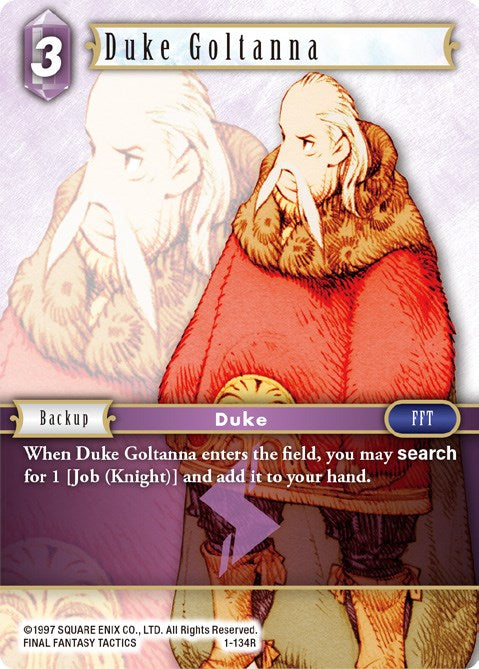 Duke Goltanna [Opus I] | Total Play