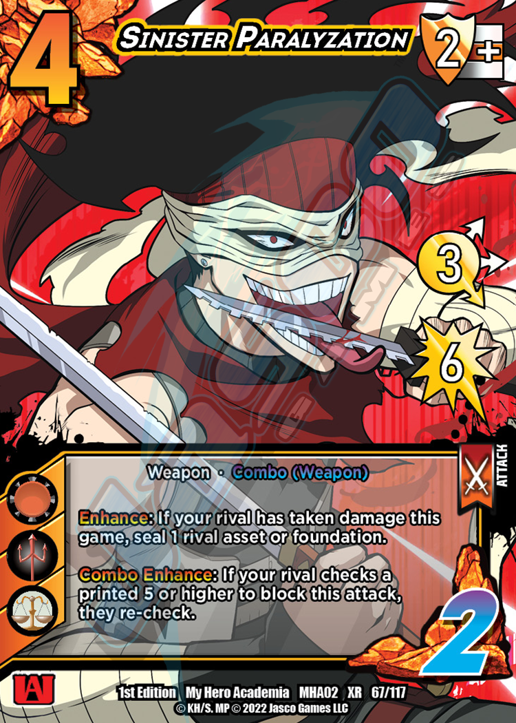 Sinister Paralyzation [Crimson Rampage XR] | Total Play