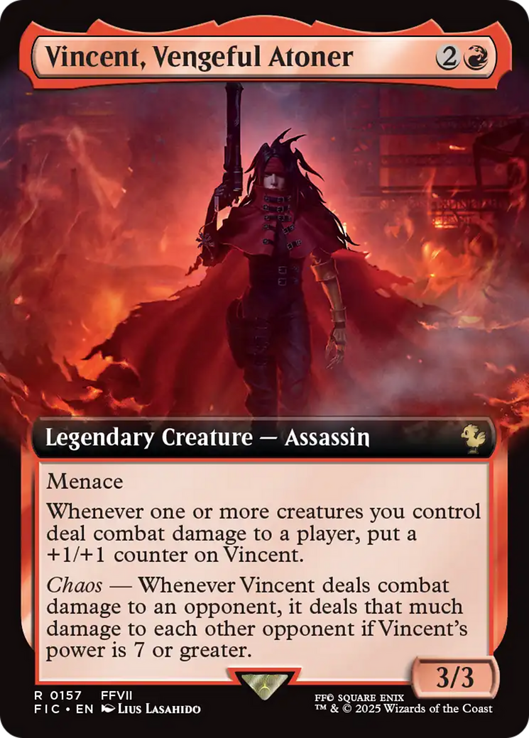 Vincent, Vengeful Atoner (Extended Art) [FINAL FANTASY Commander] | Total Play