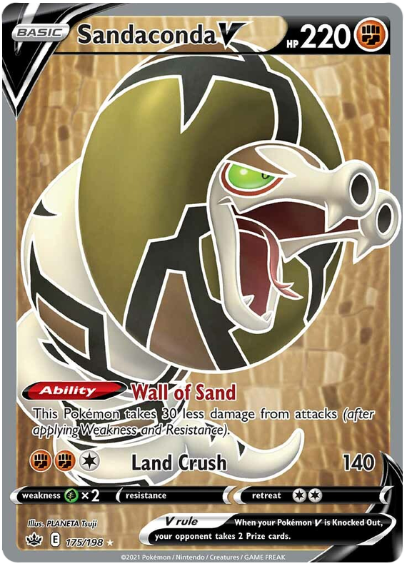 Sandaconda V (175/198) [Sword & Shield: Chilling Reign] | Total Play