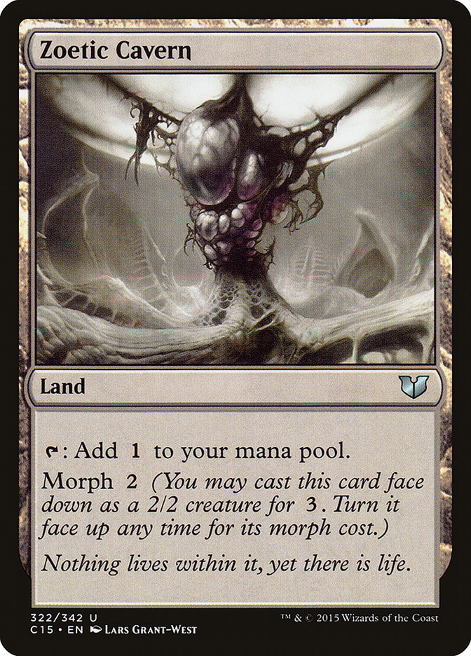 Zoetic Cavern [Commander 2015] | Total Play