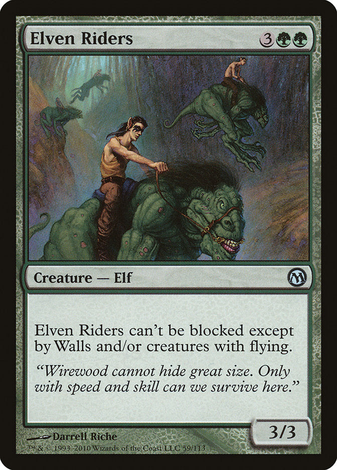 Elven Riders [Duels of the Planeswalkers] | Total Play