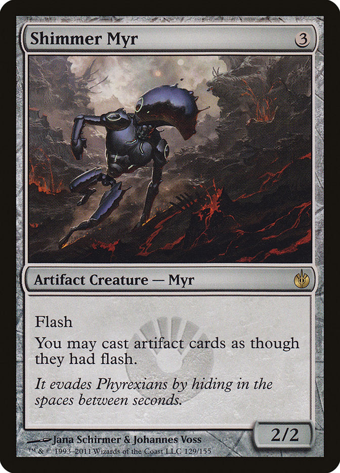 Shimmer Myr [Mirrodin Besieged] | Total Play