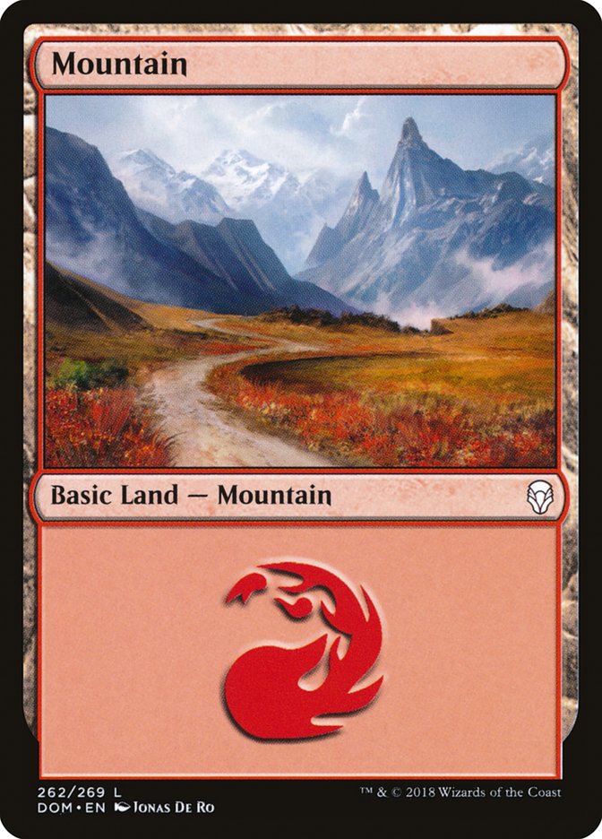 Mountain (262) [Dominaria] | Total Play