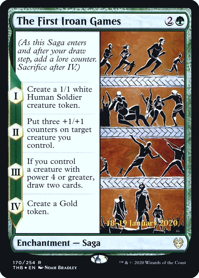 The First Iroan Games [Theros Beyond Death Prerelease Promos] | Total Play