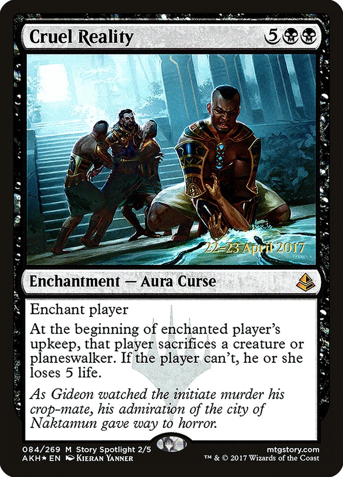 Cruel Reality [Amonkhet Prerelease Promos] | Total Play