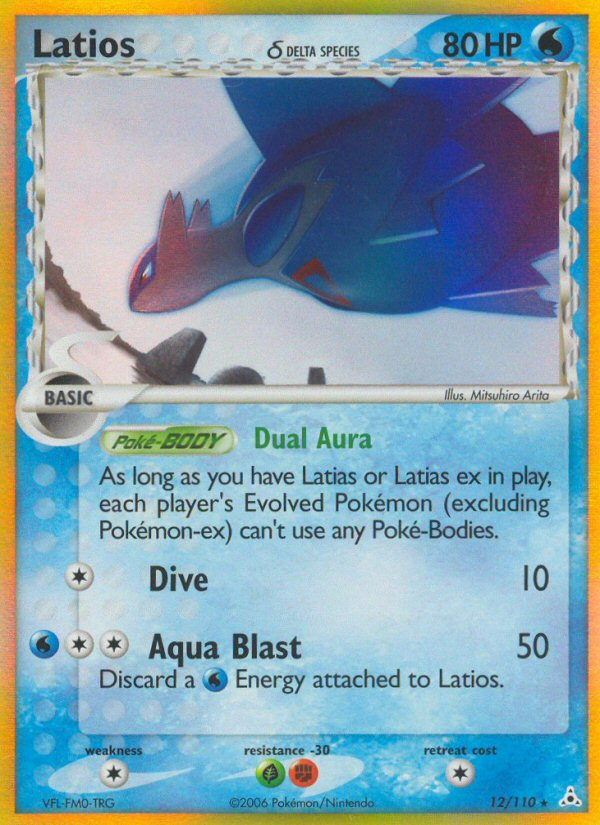 Latios (12/110) (Delta Species) [EX: Holon Phantoms] | Total Play