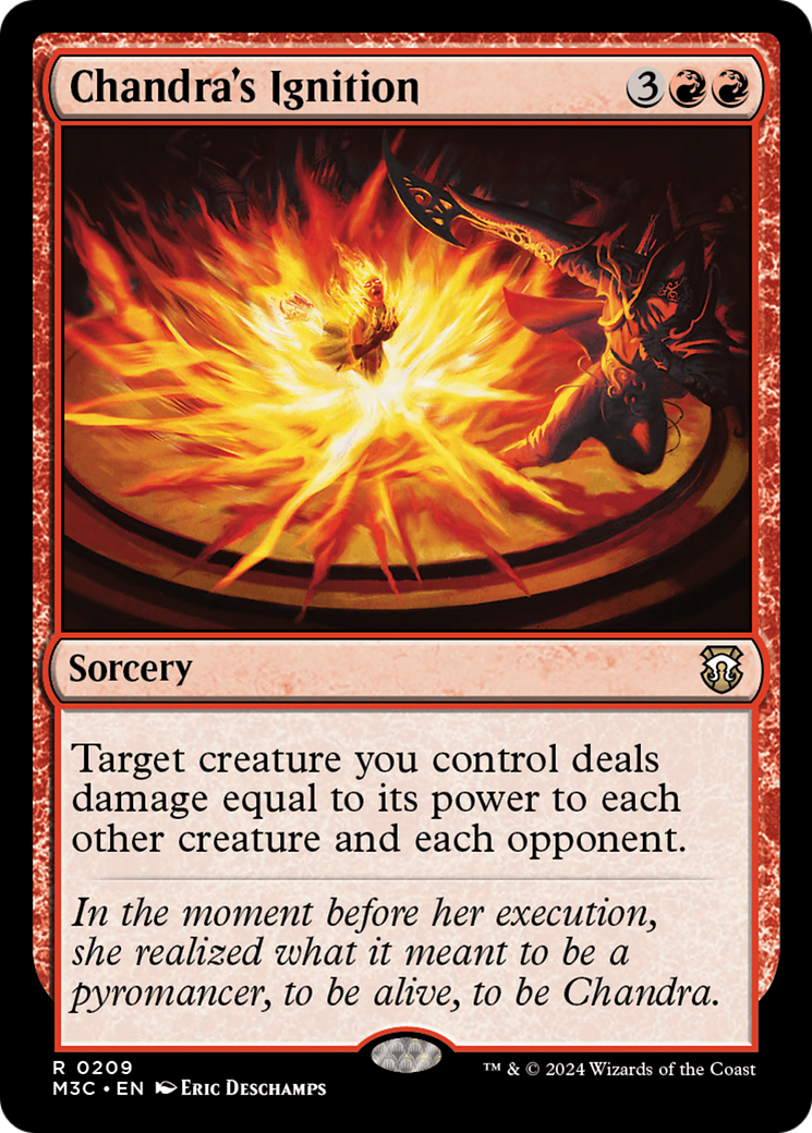 Chandra's Ignition (Ripple Foil) [Modern Horizons 3 Commander] | Total Play