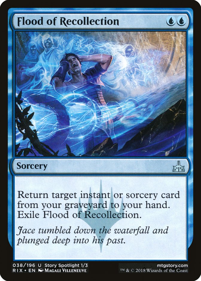 Flood of Recollection [Rivals of Ixalan] | Total Play